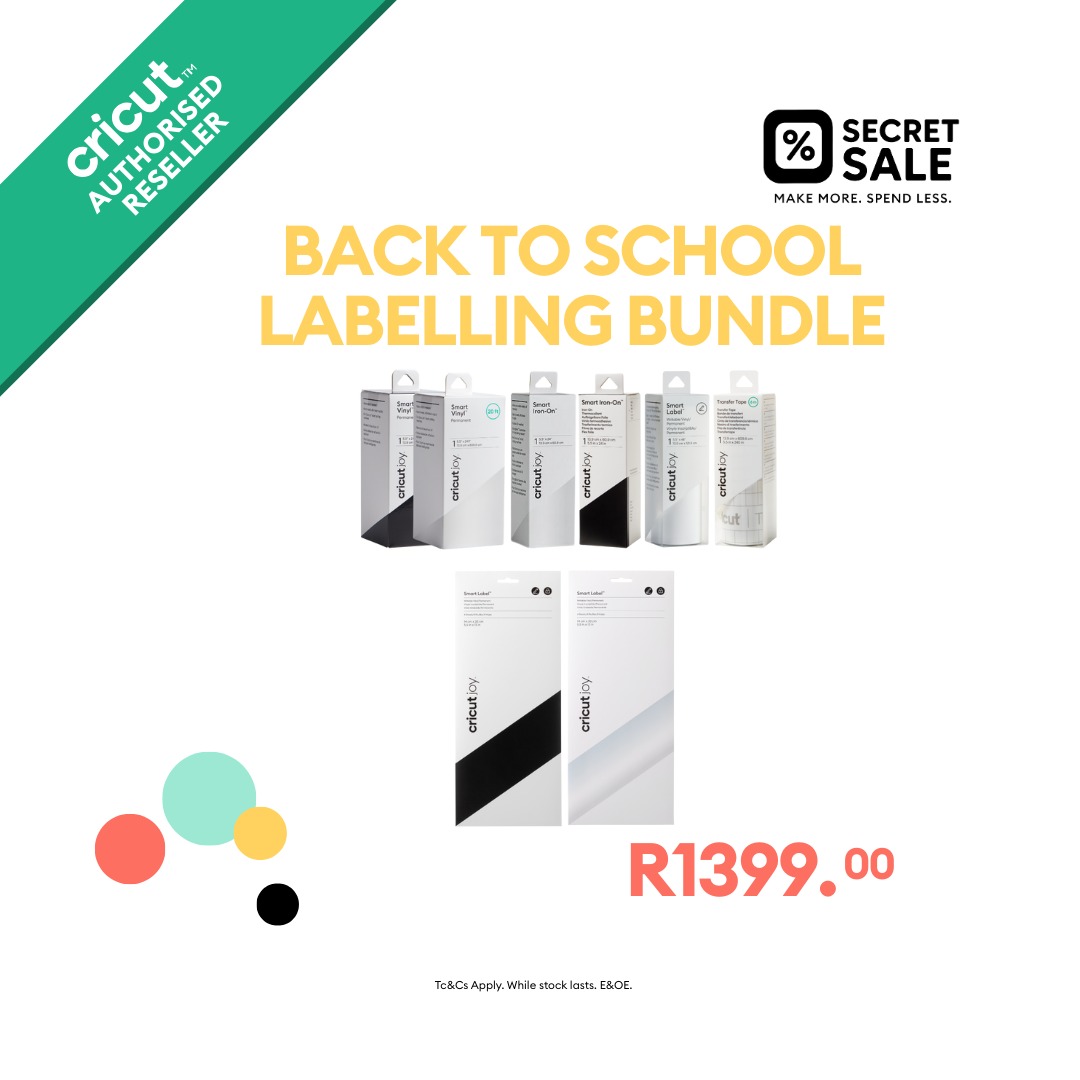 Cricut Back To School Bundle - Labelling